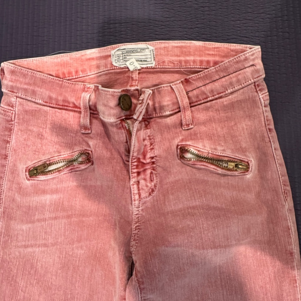 Pink current Elliot jeans